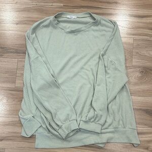 TALULAH Light Green Long Sleeve Top